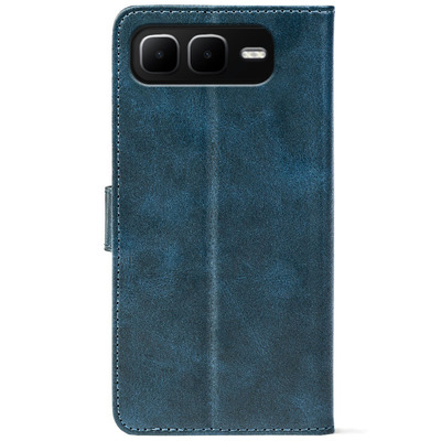 Чохол-книжка Crazy Horse Clasic для Infinix Smart 10 Plus Dark Blue (Front)