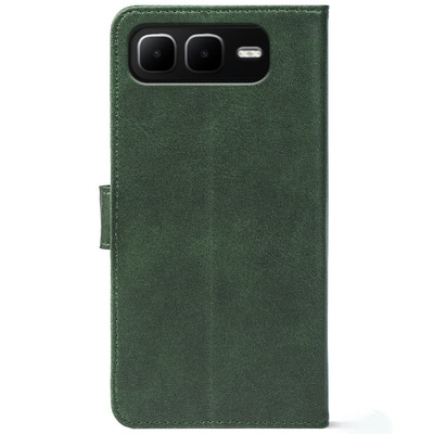 Чохол-книжка Crazy Horse Clasic для Infinix Smart 10 Plus Dark Green (Front)