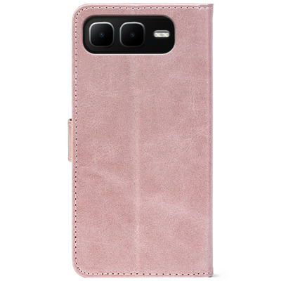 Чохол-книжка Crazy Horse Clasic для Infinix Smart 10 Plus Rose Gold (Front)