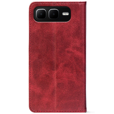 Чохол-книжка Crazy Horse Clasic для Infinix Smart 10 Plus Red Wine (Strong)