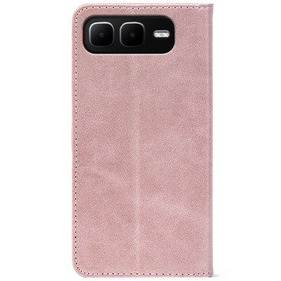 Чохол-книжка Crazy Horse Clasic для Infinix Smart 10 Plus Rose Gold (Strong)