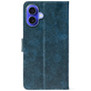 Чохол-книжка Crazy Horse Clasic для Apple iPhone 16 Plus Dark Blue (Front)