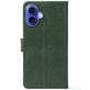 Чохол-книжка Crazy Horse Clasic для Apple iPhone 16 Plus Dark Green (Front)