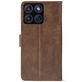 Чохол-книжка Crazy Horse Clasic для Moto Edge 70 Brown (Front)