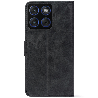 Чохол-книжка Crazy Horse Clasic для Moto Edge 70 Grafit (Front)