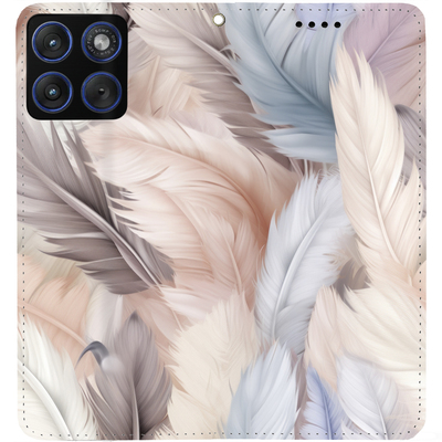 Чохол-книжка BoxFace для Moto Edge 70 Angel Fluff