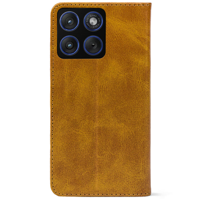Чохол-книжка Crazy Horse Clasic для Moto Edge 70 Camel (Strong)