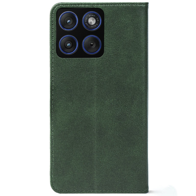 Чохол-книжка Crazy Horse Clasic для Moto Edge 70 Dark Green (Strong)