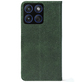 Чохол-книжка Crazy Horse Clasic для Moto Edge 70 Dark Green (Strong)