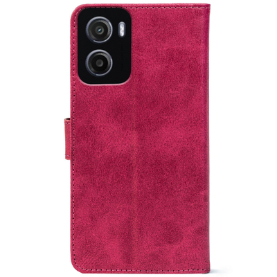Чохол-книжка Crazy Horse Clasic для Motorola G05 Magenta (Front)