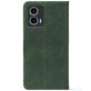 Чохол-книжка Crazy Horse Clasic для Motorola G35 Dark Green (Strong)