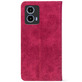 Чохол-книжка Crazy Horse Clasic для Motorola G35 Magenta (Strong)