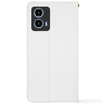Чохол-книжка Crazy Horse Clasic для Motorola G35 White (Strong)