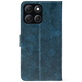 Чохол-книжка Crazy Horse Clasic для Moto G86 Power Dark Blue (Front)