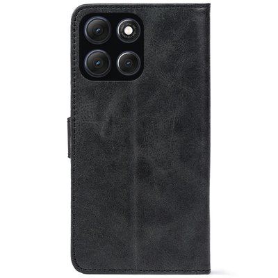 Чохол-книжка Crazy Horse Clasic для Moto G86 Power Grafit (Front)