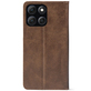 Чохол-книжка Crazy Horse Clasic для Moto G86 Power Brown (Strong)