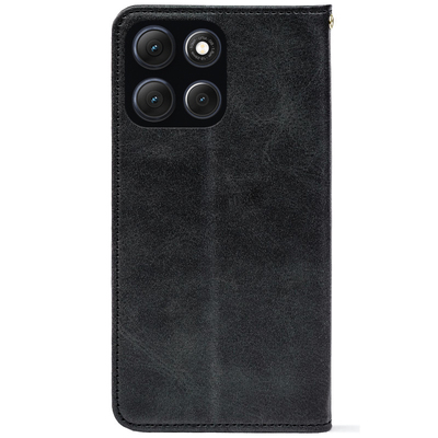 Чохол-книжка Crazy Horse Clasic для Moto G86 Power Grafit (Strong)