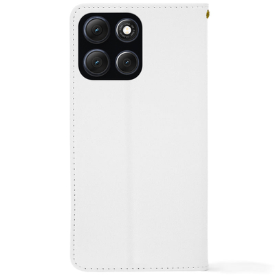 Чохол-книжка Crazy Horse Clasic для Moto G86 Power White (Strong)