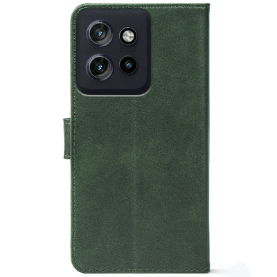 Чохол-книжка Crazy Horse Clasic для Motorola Edge 50 Dark Green (Front)