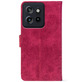 Чохол-книжка Crazy Horse Clasic для Motorola Edge 50 Magenta (Front)