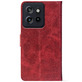 Чохол-книжка Crazy Horse Clasic для Motorola Edge 50 Red Wine (Front)