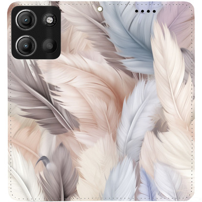 Чохол-книжка BoxFace для Motorola G15 Angel Fluff