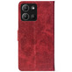 Чохол-книжка Crazy Horse Clasic для Motorola G15 Red Wine (Front)