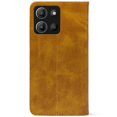 Чохол-книжка Crazy Horse Clasic для Motorola G15 Camel (Strong)