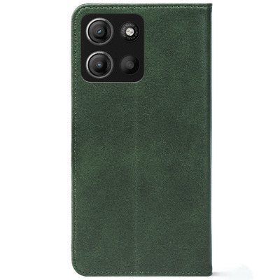 Чохол-книжка Crazy Horse Clasic для Motorola G15 Dark Green (Strong)