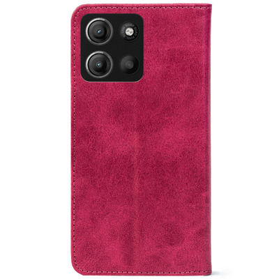 Чохол-книжка Crazy Horse Clasic для Motorola G15 Magenta (Strong)