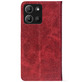 Чохол-книжка Crazy Horse Clasic для Motorola G15 Red Wine (Strong)