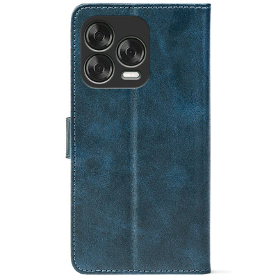 Чохол-книжка Crazy Horse Clasic для Nubia V70 Design Dark Blue (Front)