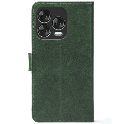 Чохол-книжка Crazy Horse Clasic для Nubia V70 Design Dark Green (Front)