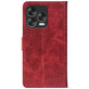 Чохол-книжка Crazy Horse Clasic для Nubia V70 Design Red Wine (Front)