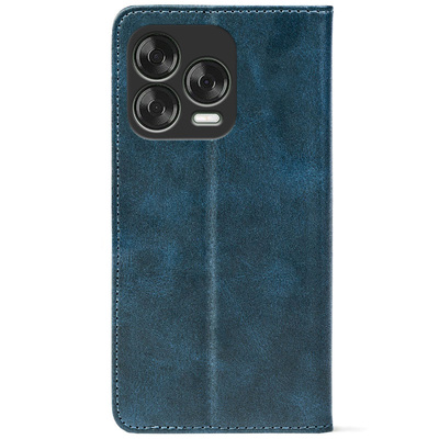 Чохол-книжка Crazy Horse Clasic для Nubia V70 Design Dark Blue (Strong)