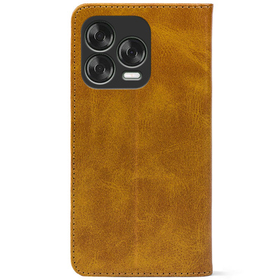Чохол-книжка Crazy Horse Clasic для Nubia V70 Design Camel (Strong)