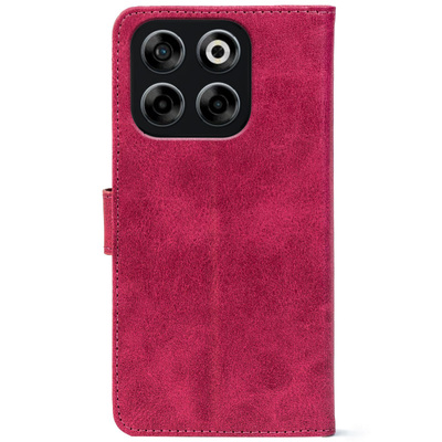 Чохол-книжка Crazy Horse Clasic для Nubia V70 Magenta (Front)