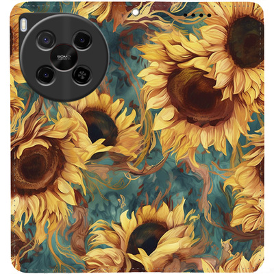 Чохол-книжка BoxFace для Nubia V70 Max Соняшники