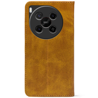 Чохол-книжка Crazy Horse Clasic для Nubia V70 Max Camel (Strong)