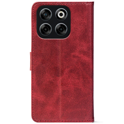 Чохол-книжка Crazy Horse Clasic для Nubia V70 Red Wine (Front)