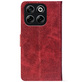 Чохол-книжка Crazy Horse Clasic для Nubia V70 Red Wine (Front)