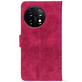 Чохол-книжка Crazy Horse Clasic для OnePlus 11 Magenta (Front)