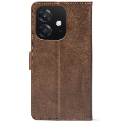 Чохол-книжка Crazy Horse Clasic для Oppo A3x Brown (Front)