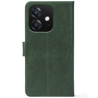 Чохол-книжка Crazy Horse Clasic для Oppo A3x Dark Green (Front)