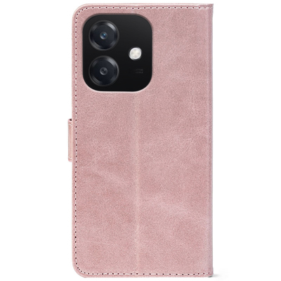 Чохол-книжка Crazy Horse Clasic для Oppo A3x Rose Gold (Front)