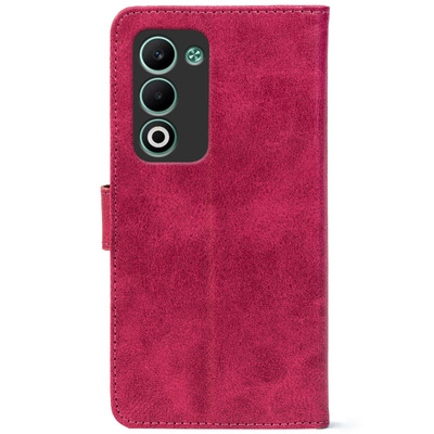 Чохол-книжка Crazy Horse Clasic для Oppo A5 Magenta (Front)