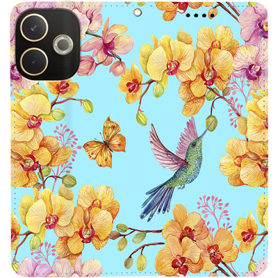 Чохол-книжка BoxFace для Oppo A5 Pro Colibri in Orchids