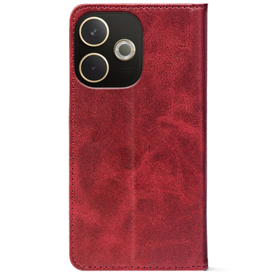 Чохол-книжка Crazy Horse Clasic для OPPO A5 Pro Red Wine (Strong)