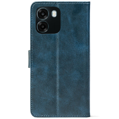 Чохол-книжка Crazy Horse Clasic для Oppo A6x Dark Blue (Front)