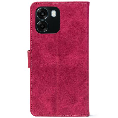 Чохол-книжка Crazy Horse Clasic для Oppo A6x Magenta (Front)